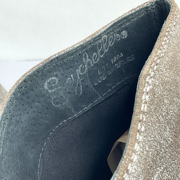 Seychelles Boots Womens Size 8 Brown Metallic Ankle bootie Leather - Picture 10 of 13